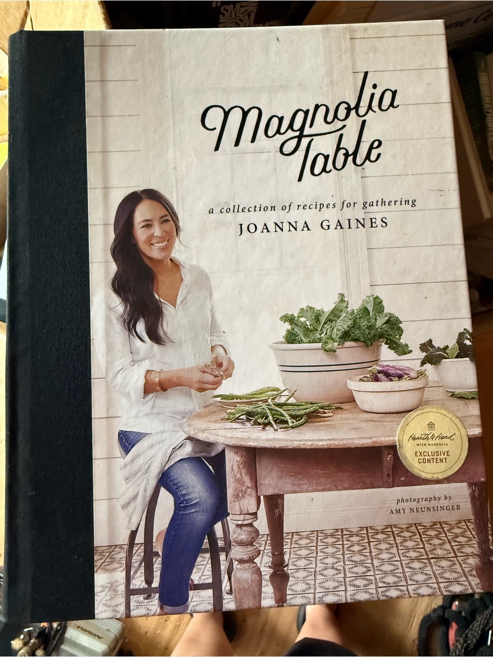 Magnolia Table by - White Cover